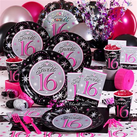 Sweet 16 Party Decor Sweet16 Sweet 16 Party Decorations Sweet 16
