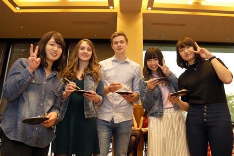 留学生交流welcome Partyが開催されました 海外留学に関するお知らせ 海外留学 名古屋商科大学