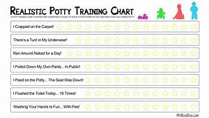 Realistic Potty Training Chart Your Kids Can 39 T Fail
