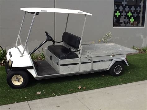 Club Car Carryall Vi Six Long Bed Utility Golf Cart Industrial Burden