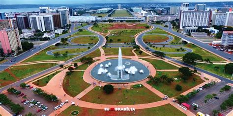 Brasilia Capitale Du Brésil Voyages Cartes