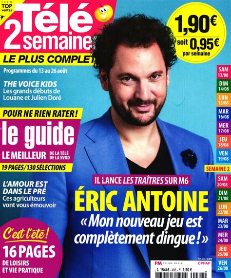 Télé 2 Semaines Abonnement Magazine Télé 2 Semaines