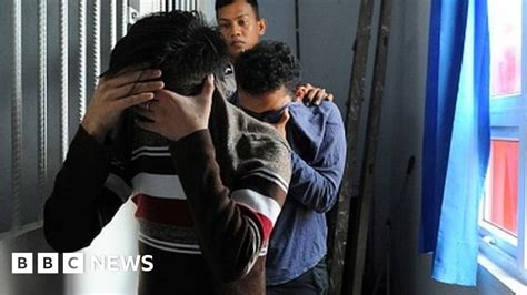 Indonesia S Aceh Two Gay Men Sentenced To Lashes Bbc News