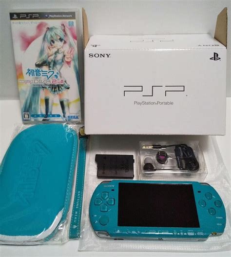 Sony Psp Hatsune Miku Project Diva 2nd Ippai Pack Psp 3000 Used Ebay