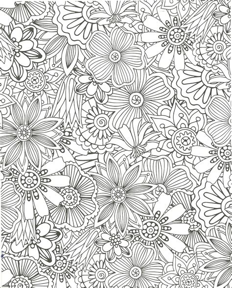 Floral Coloring Page 1 Chibi Coloring Pages Fairy Coloring Book