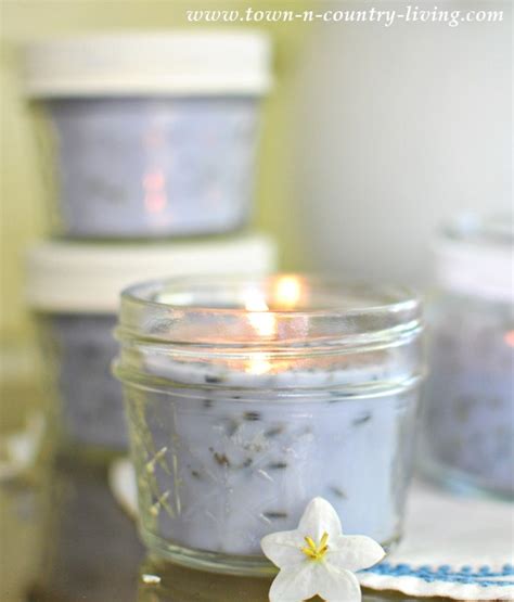 How To Make Lavender Candles Town And Country Living