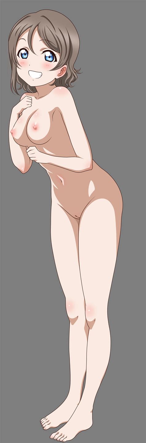 Love Live Sunshine Watanabe You Naked Nipples Photoshop Pussy Transparent Png Uncensored
