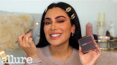 Huda Beauty Ceo Huda Kattans Everyday Glam Beauty Routine Allure Youtube