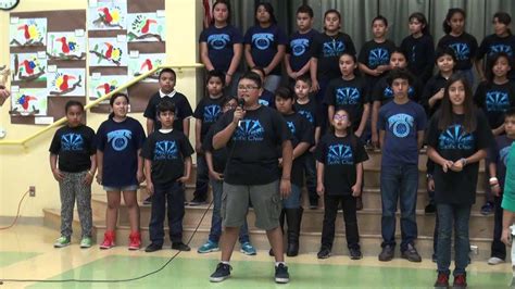 Pacific Blvd School Choir 2014 Some Nights Youtube