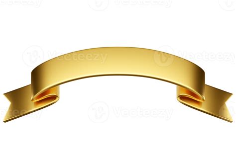 3d Label Ribbon Glossy Gold Blank Plastic Banner For Advertisment