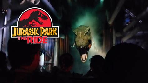 Jurassic Park River Adventure At Islands Of Adventure On Ride Video Youtube