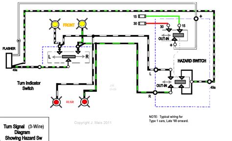 Car Hazard Switch Wiring Diagram