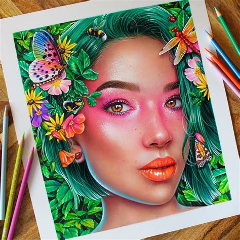 Best Paper For Colored Pencils Drawings Bonnie Siracusa Murals