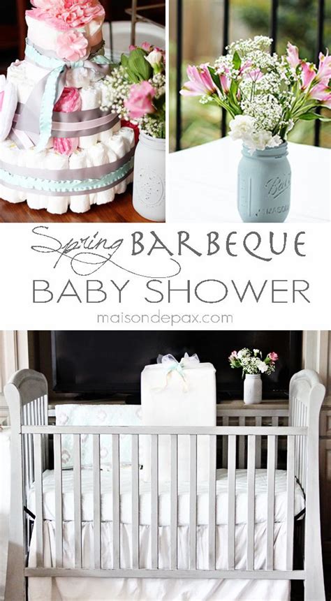 A Springtime Barbeque Baby Shower Maison De Pax Country Baby Shower