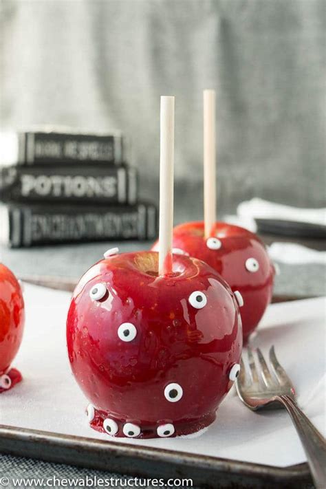 How To Make Candy Apples For Halloween Chewable Structures