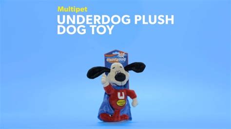 Multipet Underdog Plush Dog Toy