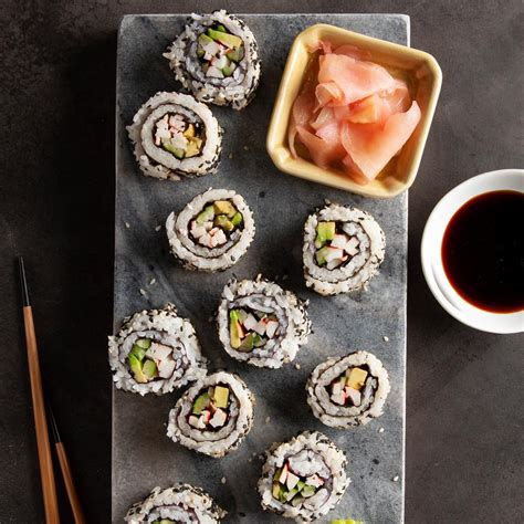 California Sushi Rolls Recipe How To Make It