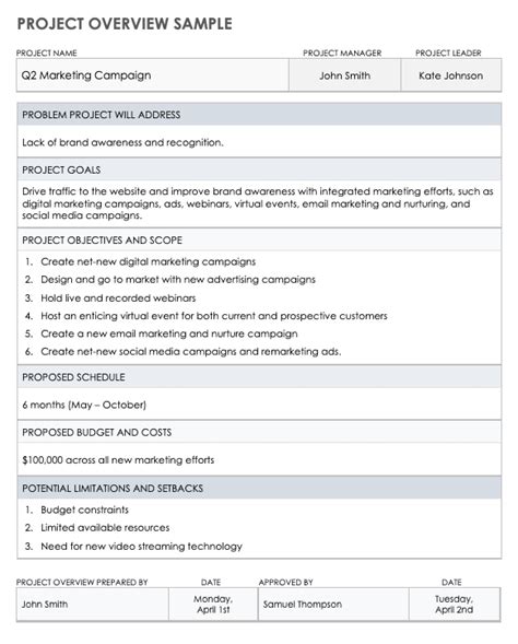 Project Overview Template Iryte