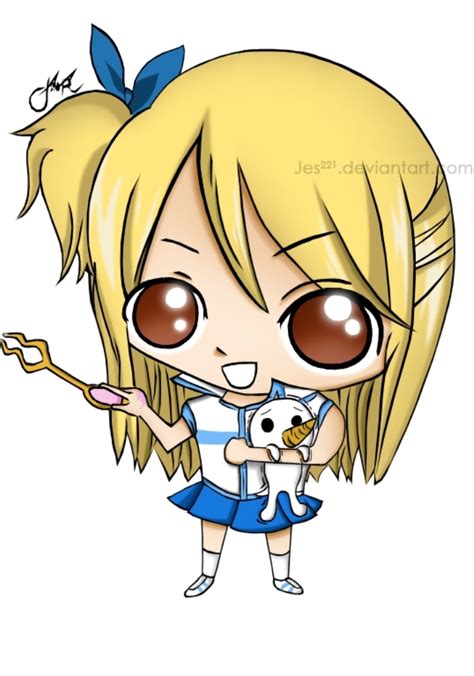 Lucy Heartfilia Chibi By Jes221 On Deviantart