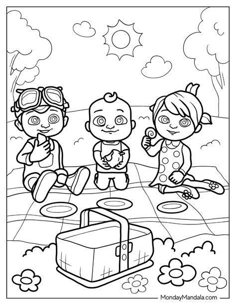 22 CoComelon Coloring Pages (Free PDF Printables)