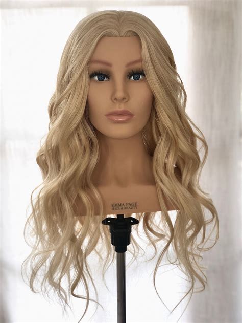 100 Human Hair Competition Training Mannequin Head Styling Etsy
