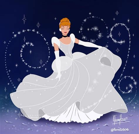Cinderella Ball Gown By Fernl On Deviantart Disney Princess