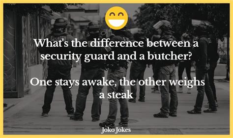 Funny Jokes About Security Officers