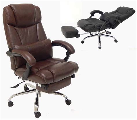 Reclining desk workstation with reclining chair computer. Best Leather Desk Chair | Chair Design
