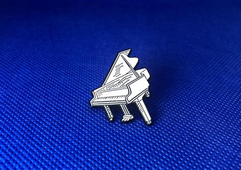 Piano Pianist Music Enamel Pin Jewelry Pins Button Brooch Etsy