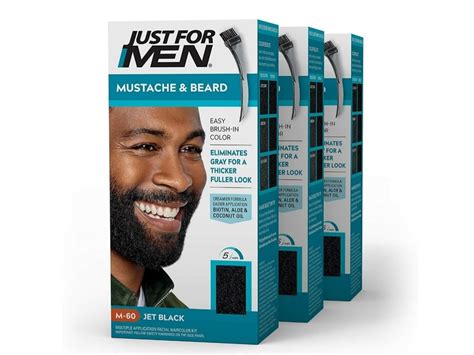 Contents of just for men beard & mustache dye kit. Best Beard Dye for Black Men: Top 5 Reviewed - GroomHour