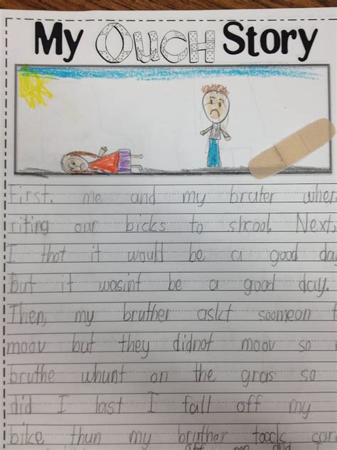 Narrative Writing First Grade