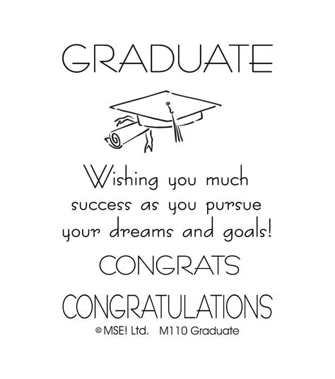 Congratulations Card With Graduation Cap On Top And Congratulations