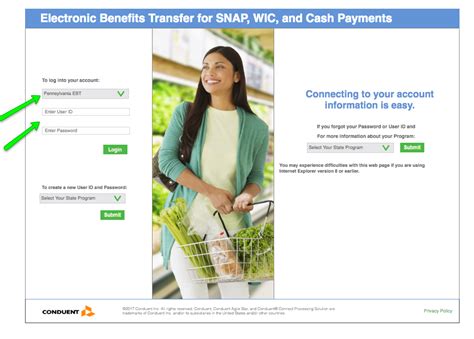 You can also check your benefit balance, find grocery stores, or search recipes using wic foods. Pennsylvania EBT Card Balance - Food Stamps EBT