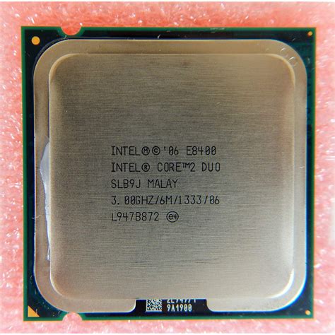 Intel Core Duo E8400 300ghz 6mb 1333mhz Cpu Slb9j