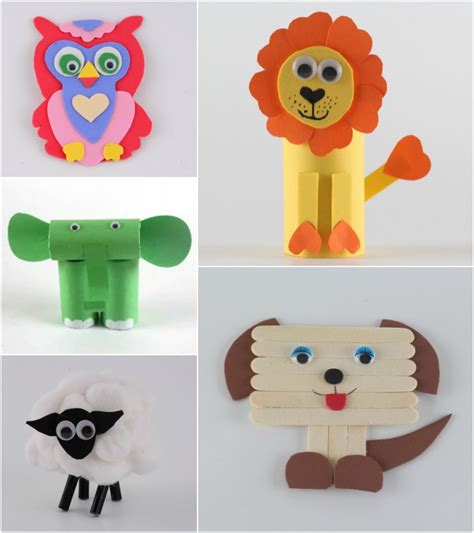 15 Fun And Easy To Make Animal Crafts For Kids Of All Ages Momjunction