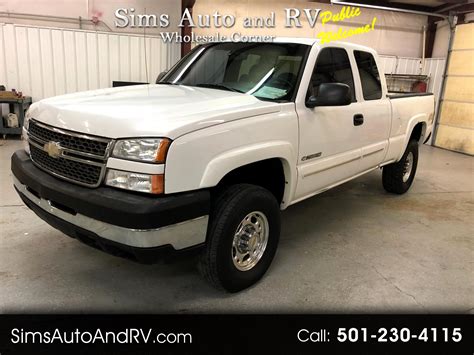Used 2005 Chevrolet Silverado 2500hd Ls Ext Cab Short Bed 4wd For Sale
