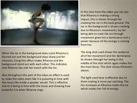 Rihanna Umbrella Music Video Analysis
