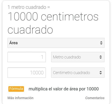 Top 43 Imagen Conversion De Metro Cuadrado A Centimetro Cuadrado