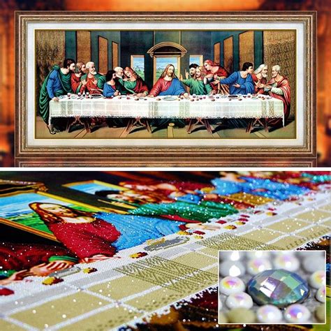 2020 Special Shaped Diamond Painting Last Supper Cross Stitch