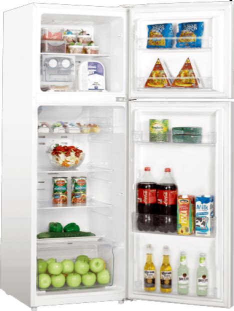 Fridge Top View Hisense Refrigerator White Hr6tff230 Hd Png Download