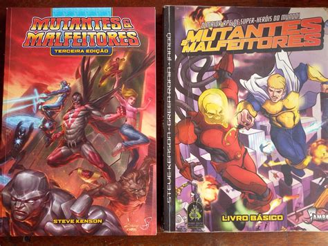 Mutantes And Malfeitores 3ª Edição O Melhor Rpg De Super Heróis