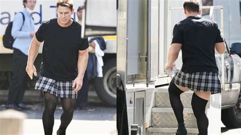 John Cena Wears Skirt And Heels Pics Go Viral Business Upturn