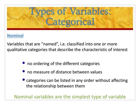 Ppt Types Of Variables Powerpoint Presentation Free Download Id