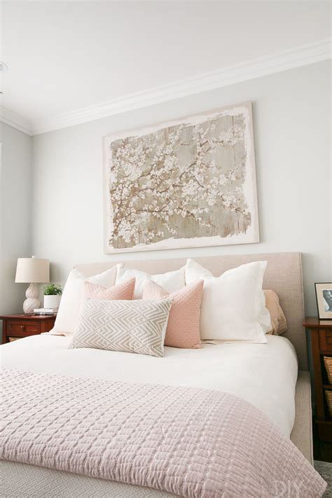 Maybe you would like to learn more about one of these? Styling a Blush Bedroom with Feminine Touches | The DIY ...