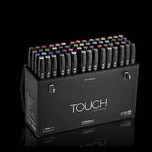 Shinhan Touch Twin Marker 60 Color Set A B Ebay