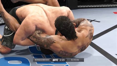 Khabib Nurmagomedov vs. Charles Oliveira - EA Sports UFC 4 - YouTube
