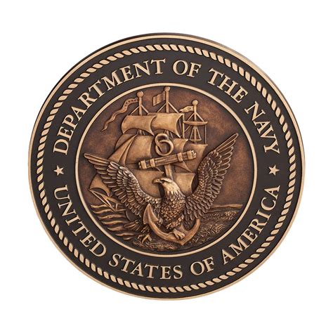 Navy Plaque Metal Navy Seal Sign Woodland Mfg
