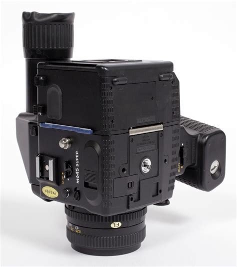 Mamiya 645 Super Medium Format Camera W Ae Prism 80mm Lens 120 Back Catlabs