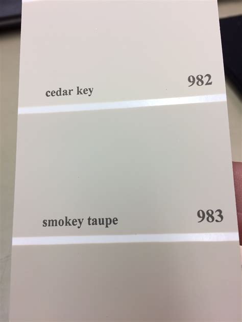 Sherwin Williams Taupe Color Chart