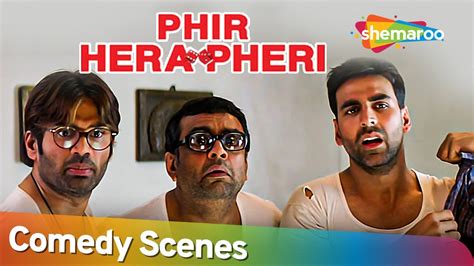 Phir Hera Pheri पैसे क्या चीज है हाथ की मेल है Best Comedy Scenes